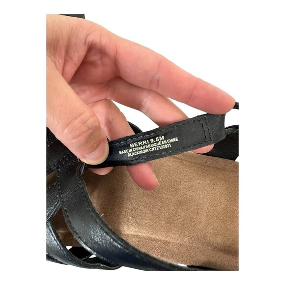 Earth origins womens berri sandal Black Size 9.5 - Picture 5 of 5